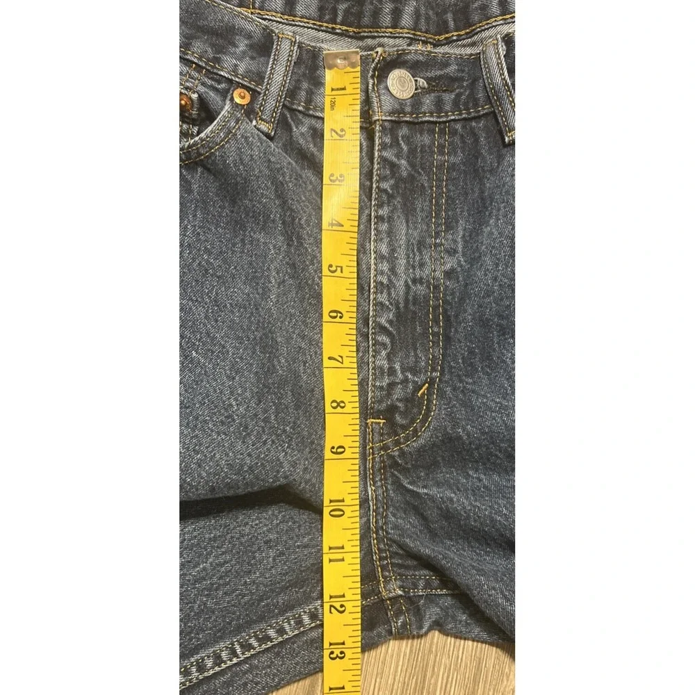 Levi's 550 Relaxed Fit Tapered Leg Dark Wash Blue Jeans Size‎ Size 34x34 (34x33)